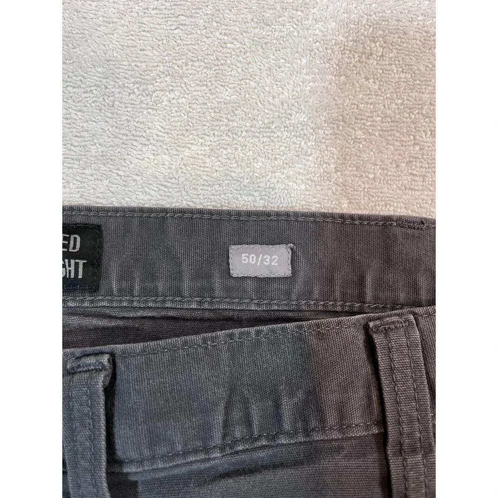 Ariat Rebar M4 Pants Mens 50x32 Gray Relaxed Straight Canvas Carpenter Workwear